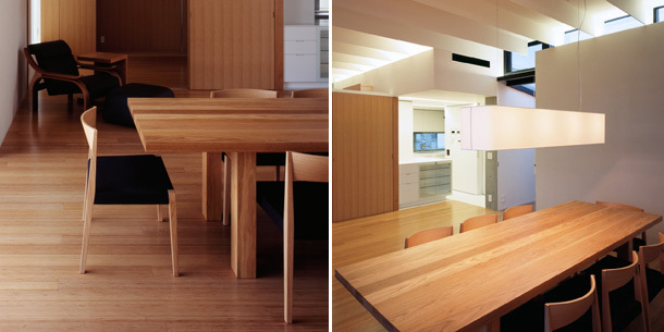 オーク無垢テーブル